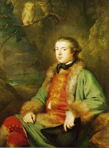 George Willison Portrait of James Boswell Norge oil painting art